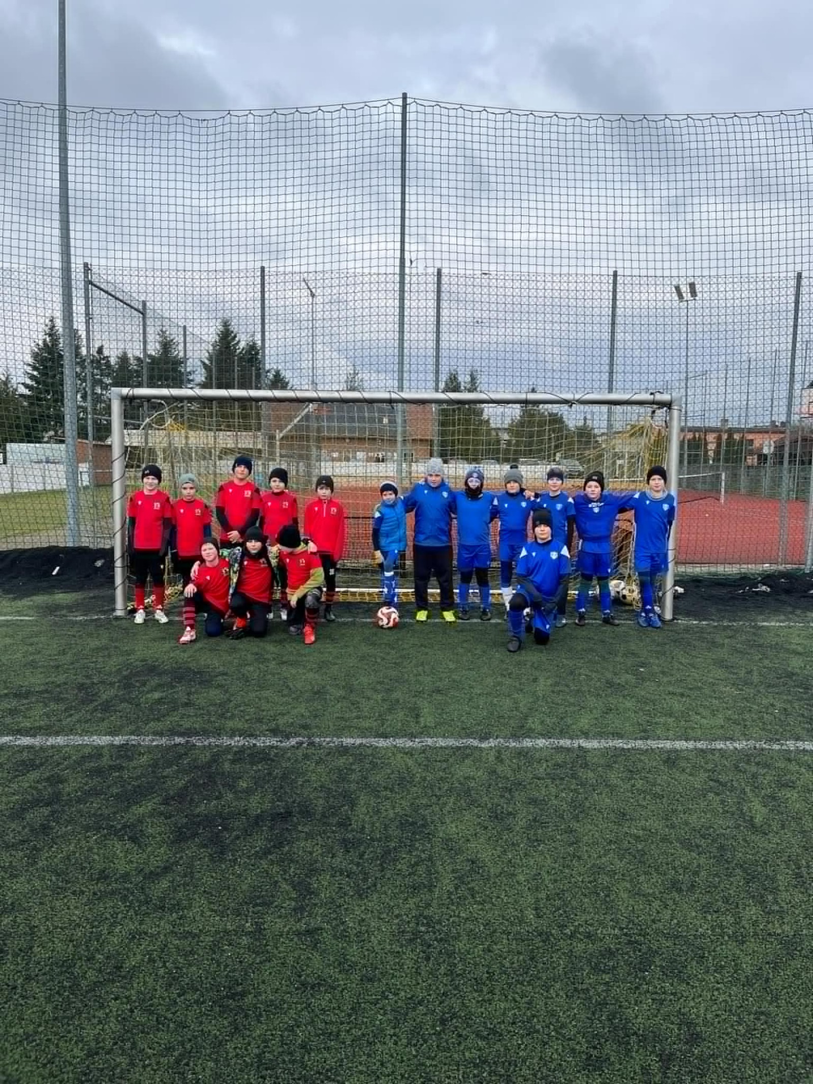 Sparing orlików z GAP CZACZ/ŚMIGIEL.