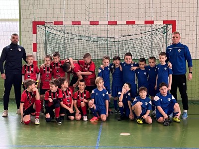 Sparing Żaków z  Promieniem Krzywiń. 