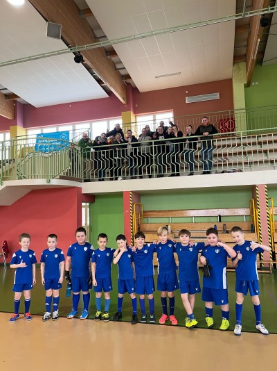 Sparing Żaków z  Promieniem Krzywiń. 